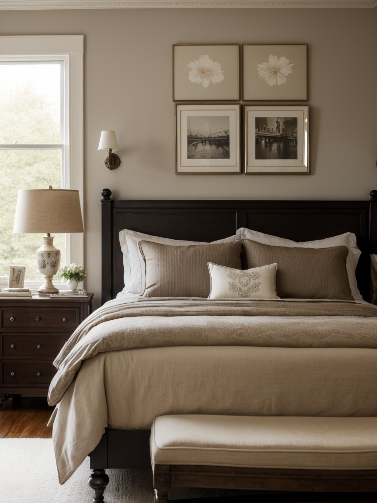 Vintage-inspired Taupe Bedroom Ideas for a Timeless Look