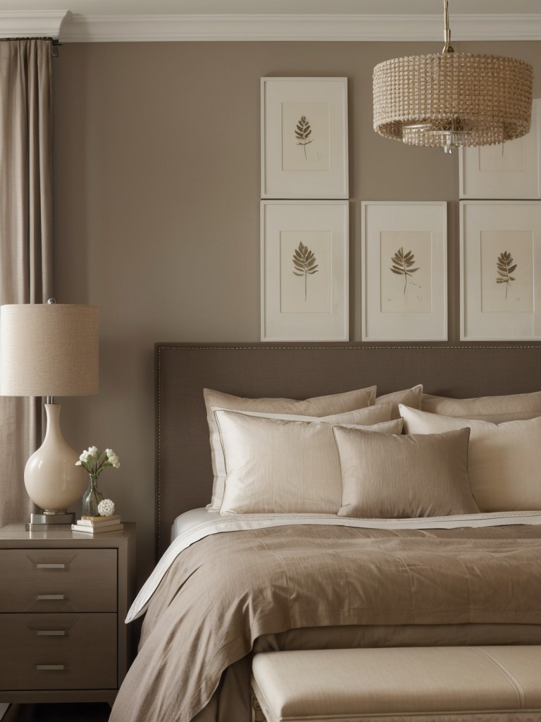 Transform Your Apartment into a Serene Oasis with Taupe Bedroom Decor