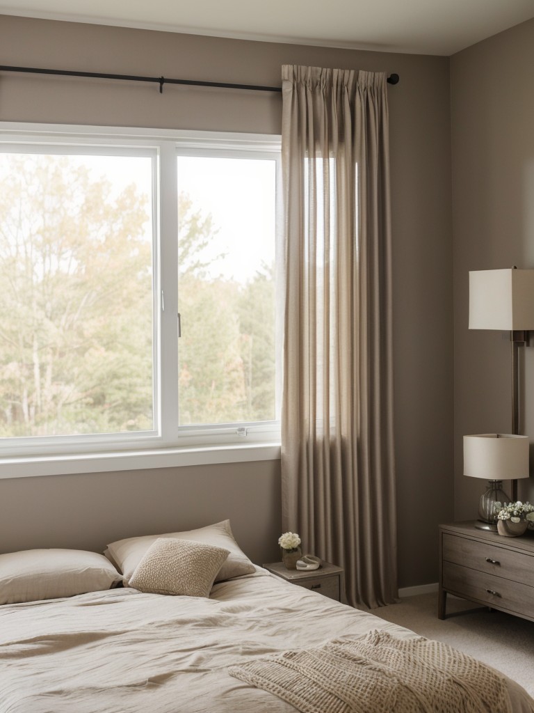 Serene Retreat: Transform Your Apartment with Taupe Bedroom Decor