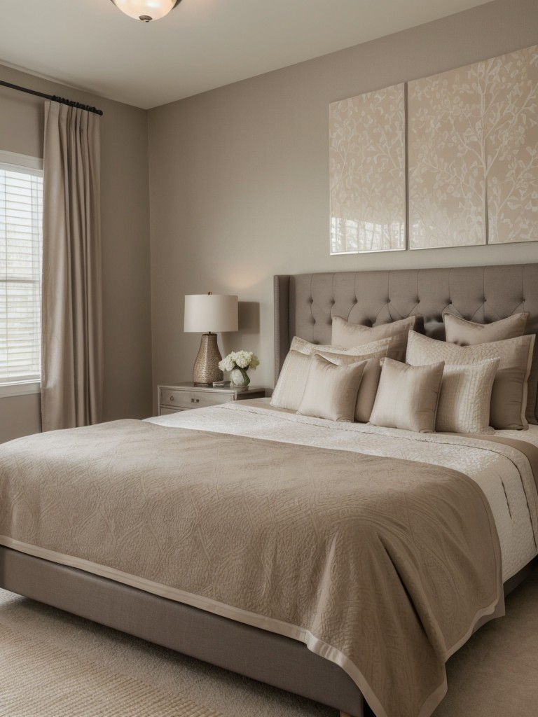 Create a Serene Retreat: Tranquil Taupe Bedroom Decor