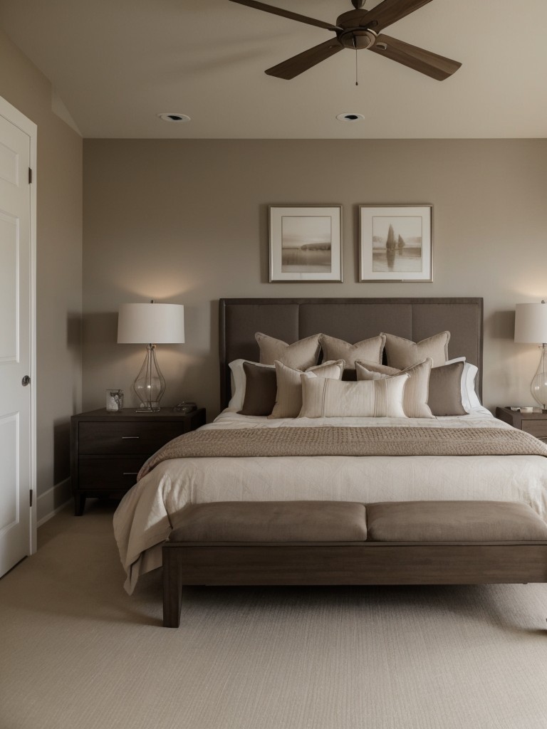 Symmetrical Design: Perfecting Your Taupe Bedroom