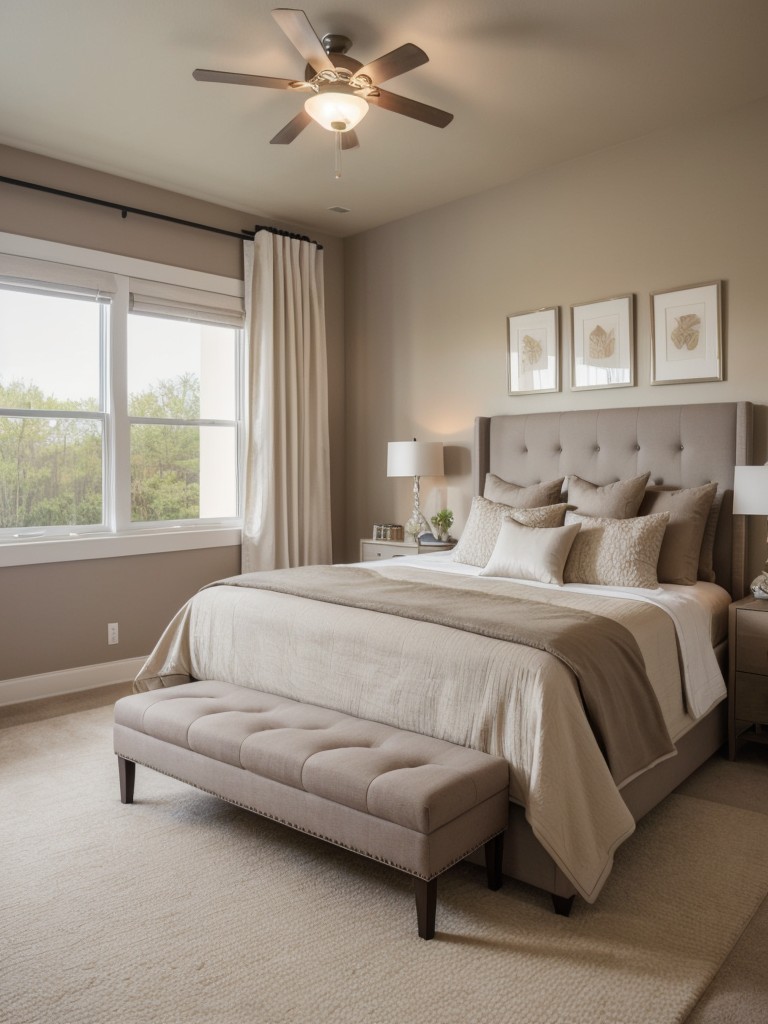 Vibrant Accents for Your Taupe Bedroom - Create a Personalized Space