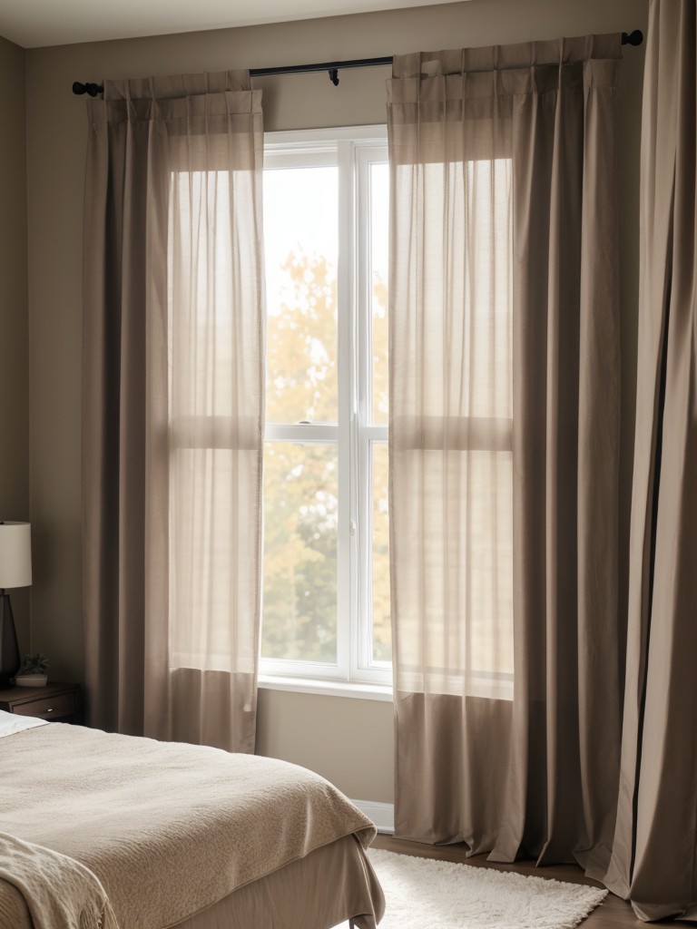 Taupe Bedroom Decor: Create Your Oasis with Blackout Curtains!