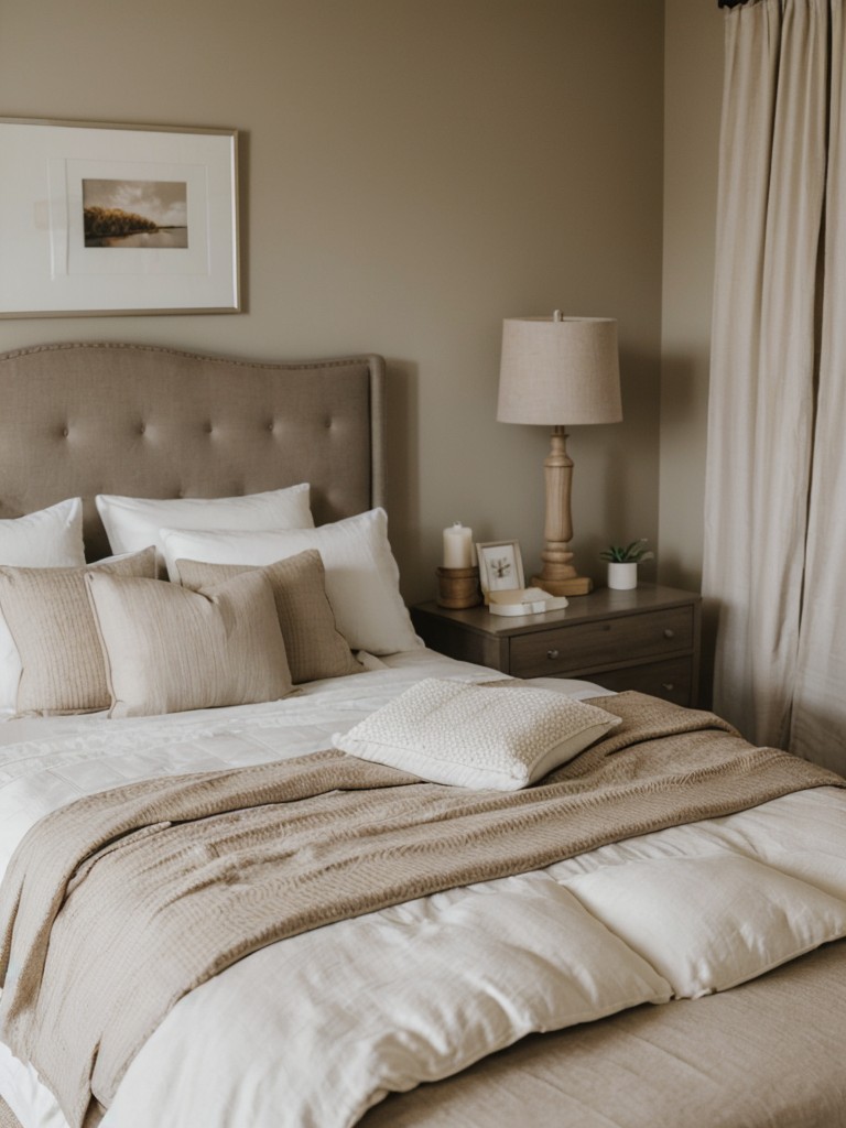 Serene Taupe Bedroom Decor: Elevate Your Space with Aromatherapy