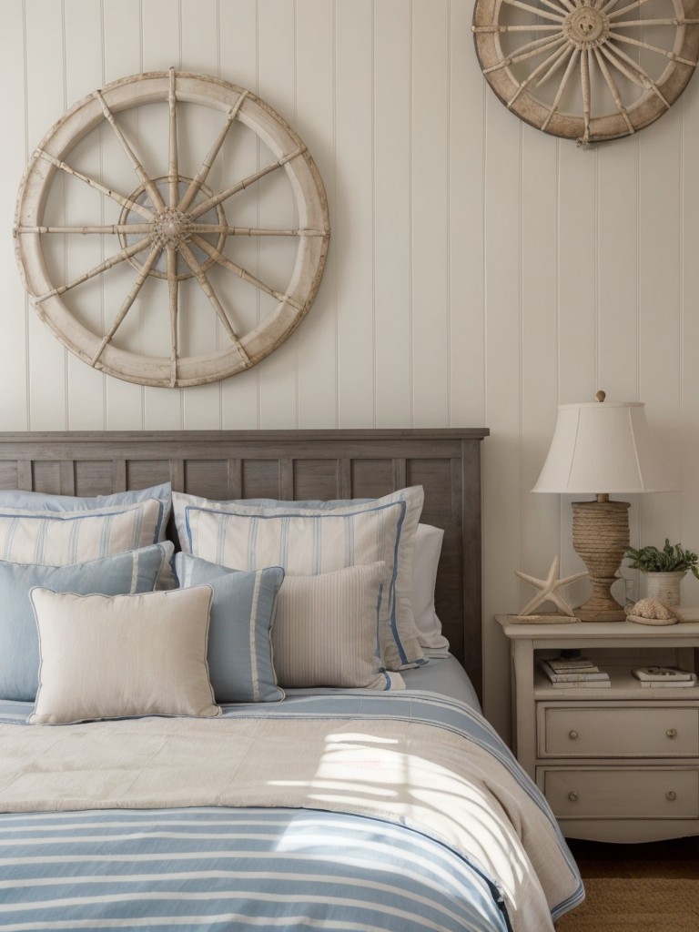 Coastal Chic: Transform Your Bedroom with Taupe and Nautical Style