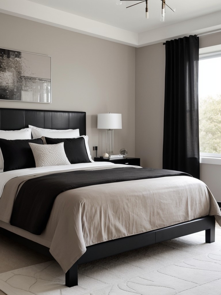 Chic Black & White Bedroom Inspiration