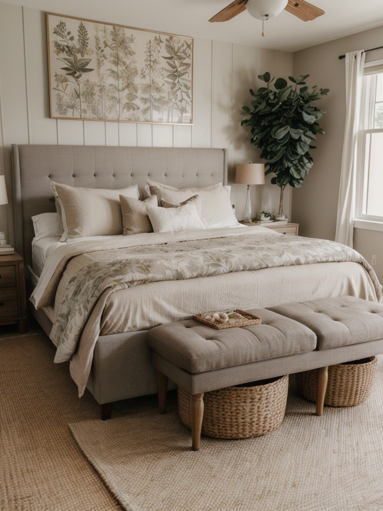 Create a Tranquil Oasis with Taupe Bedroom Decor