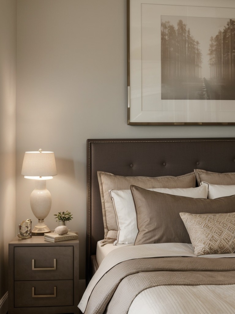 Symmetrical Harmony: Incorporating Taupe in Bedroom Decor