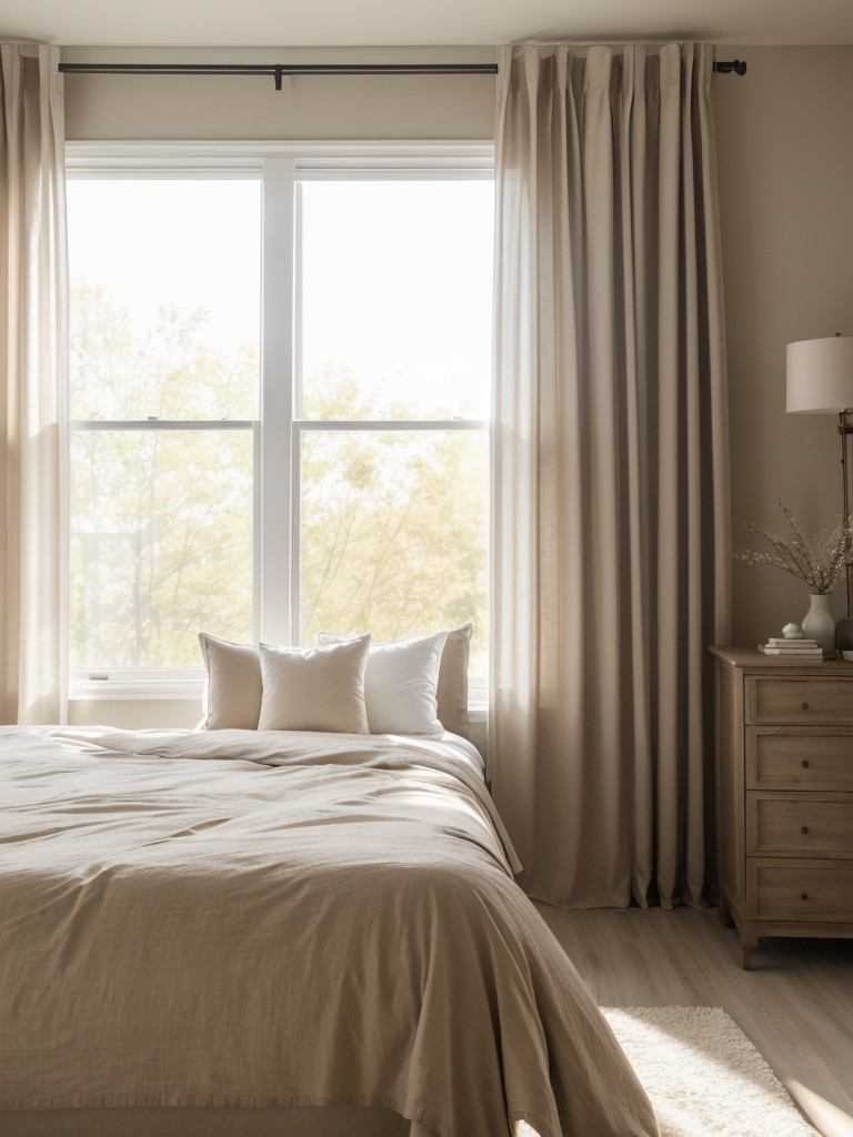 Light and Airy Bedroom Decor: Embrace Taupe for a Spacious Look!