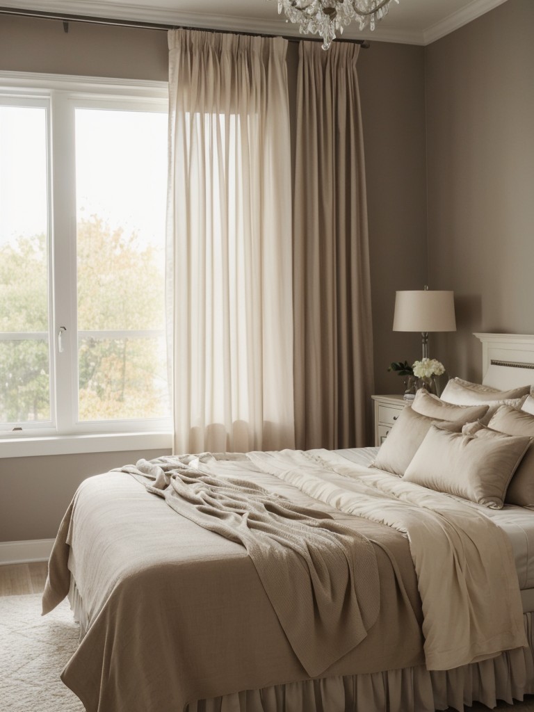 Serene and Dreamy Taupe Bedroom Ideas