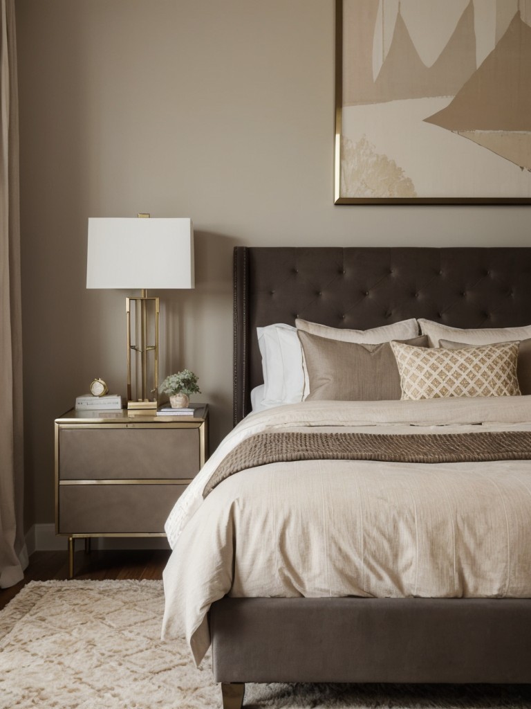 Chic Taupe Apartment Inspiration: Trendy Accents & Stylish Décor