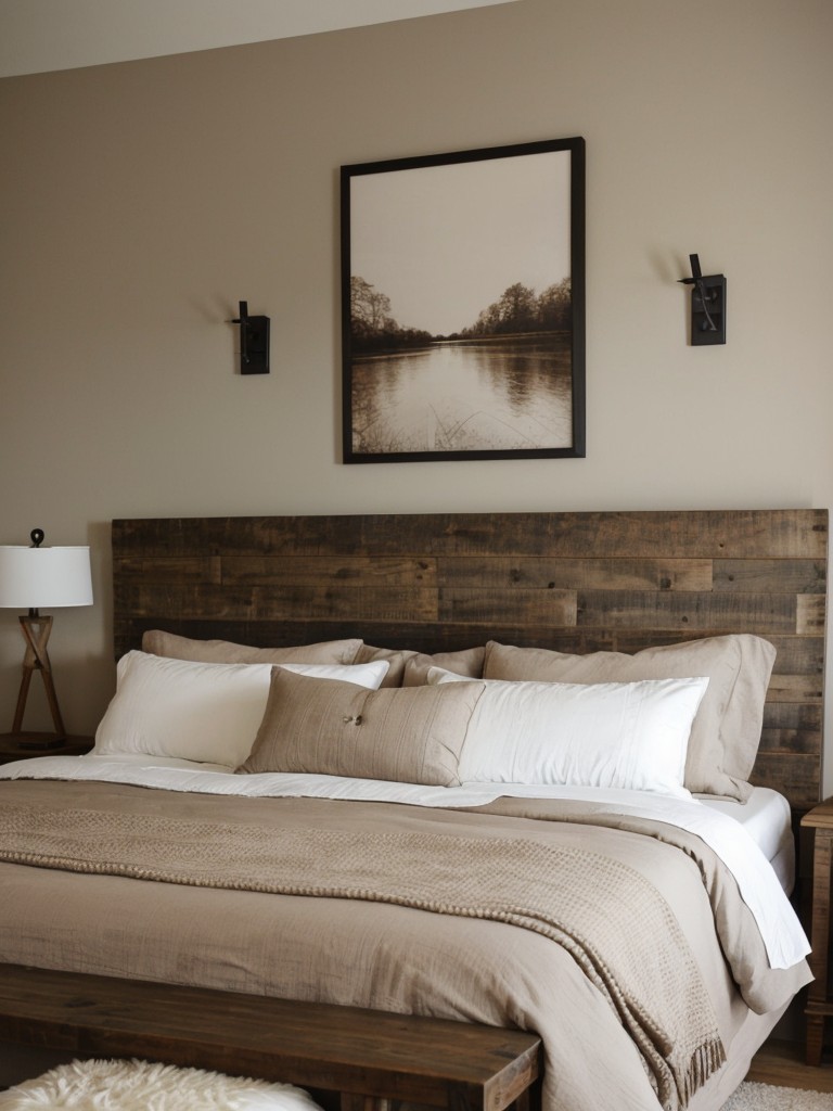 Stunning Reclaimed Wood Headboards for Rustic Apartments