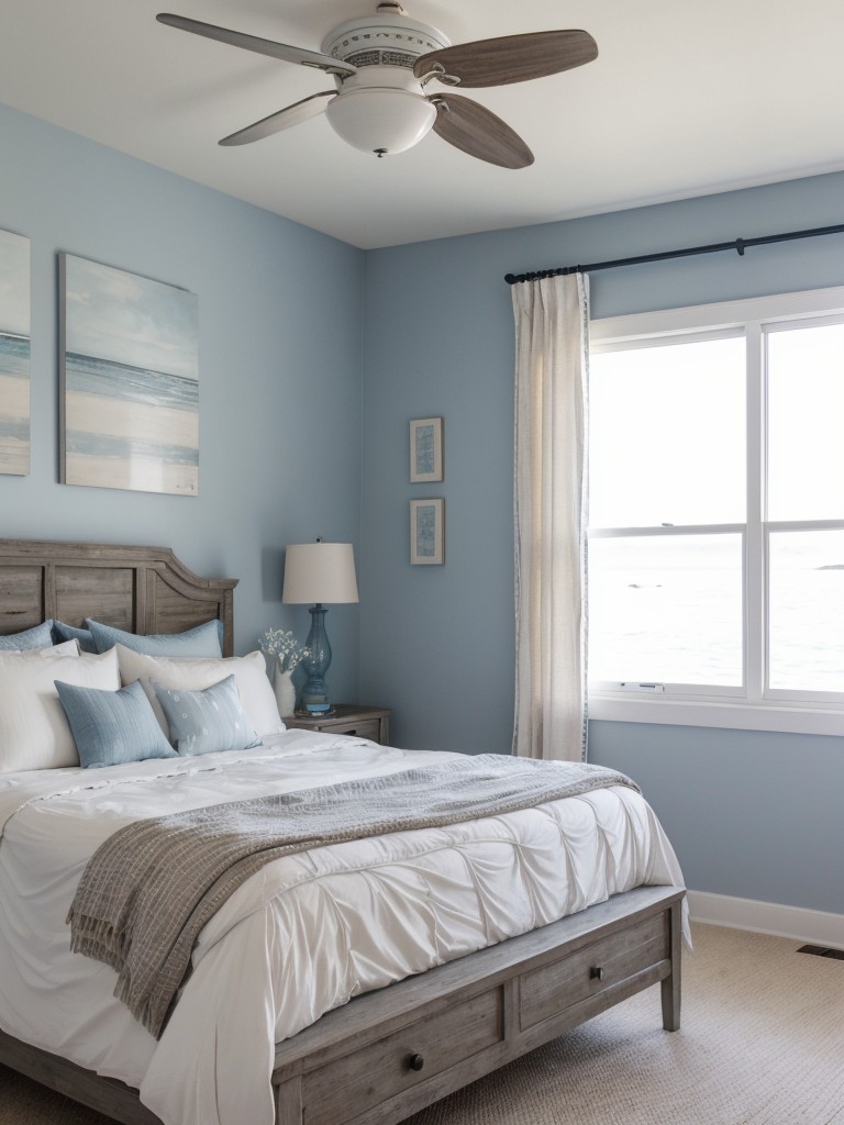 Coastal Bedroom Bliss: Stunning Taupe Designs!