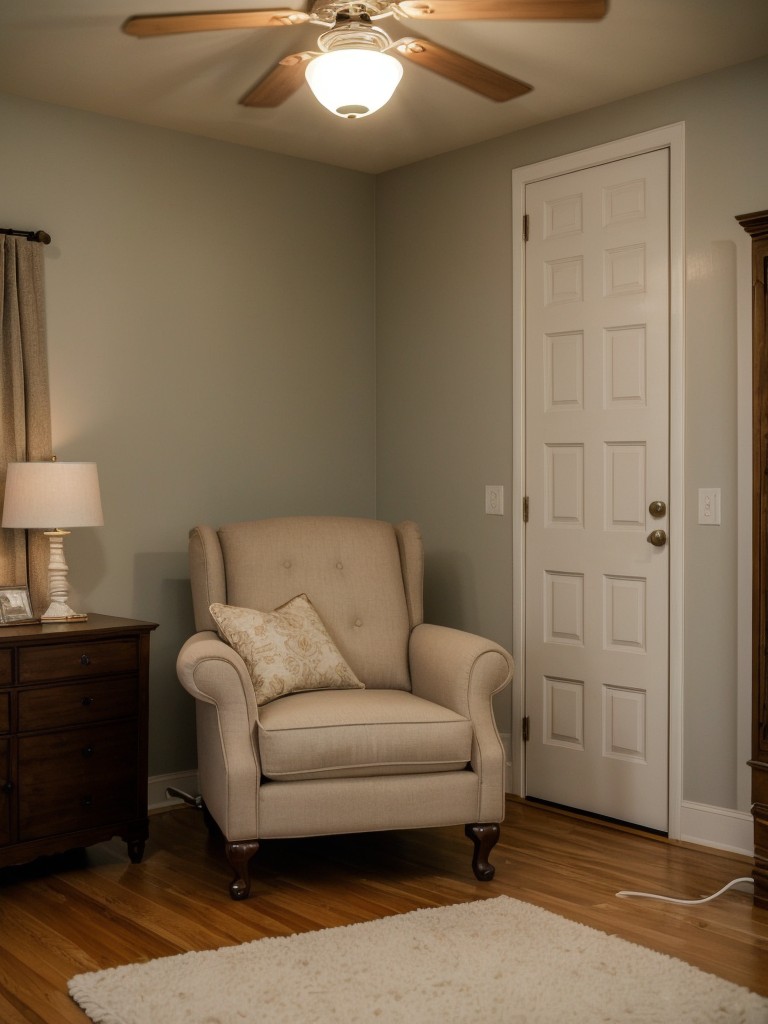 Cozy Bedroom Reading Nook: Romantic Vibes + Comfy Armchair!