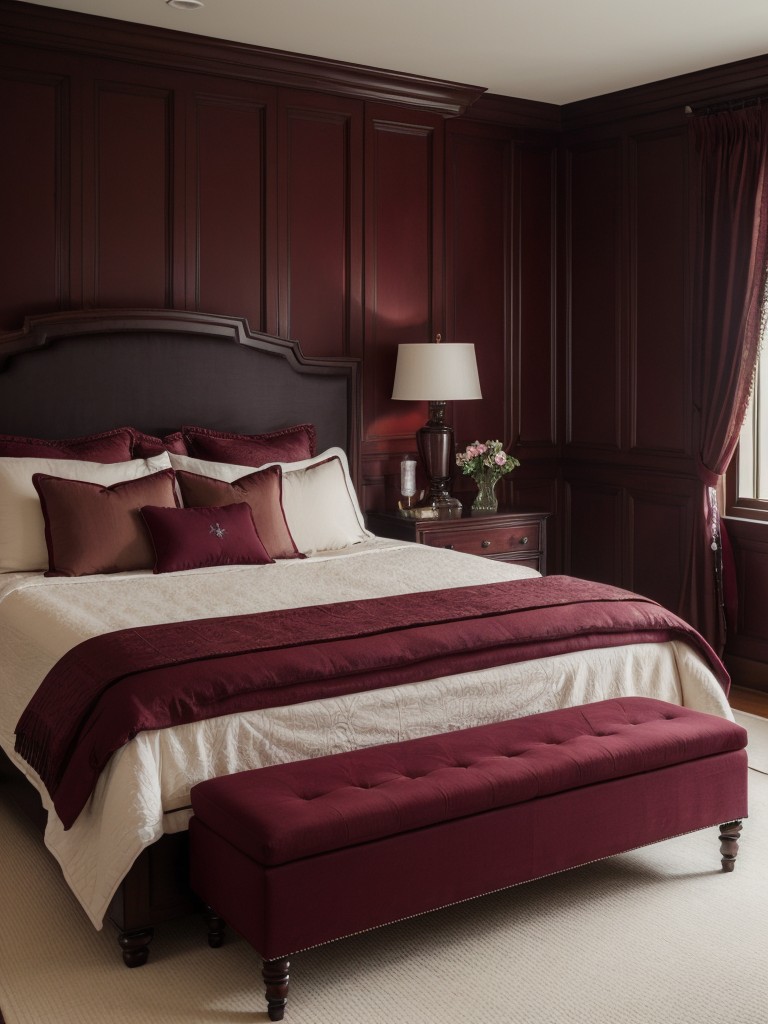 Create a Cozy & Romantic Apartment with Deep, Rich Colors