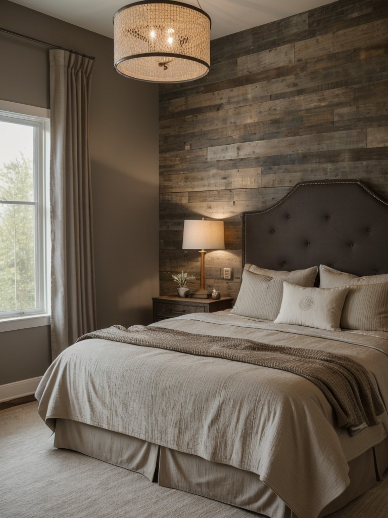 Elevate Your Bedroom with Taupe Textured Walls