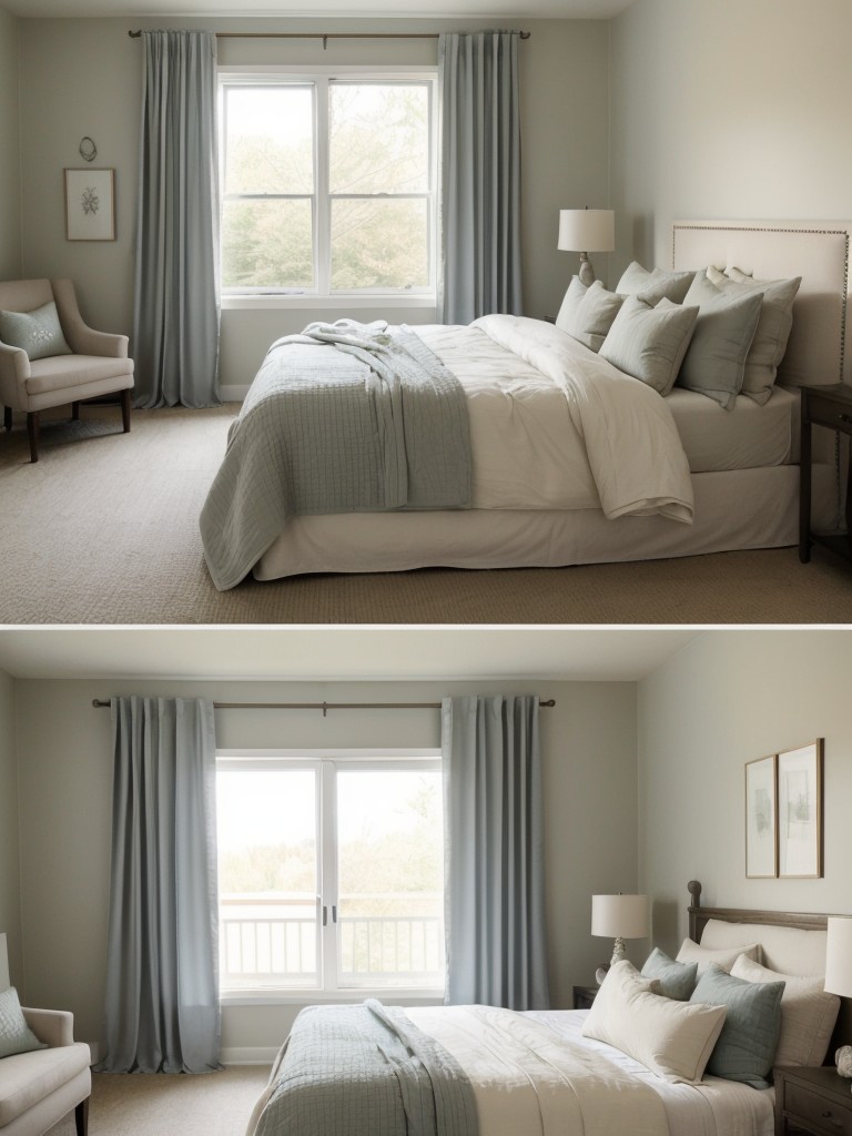 Serene Taupe Bedroom Retreat: Calming colors and dreamy decor for a tranquil oasis