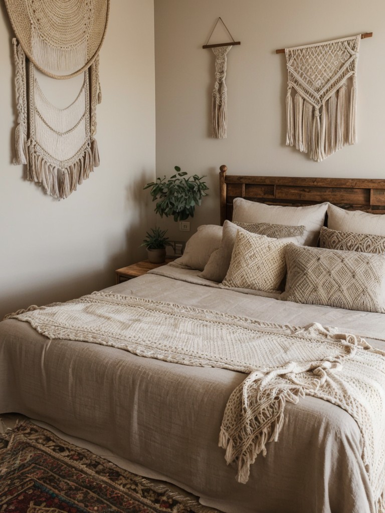 Boho Chic Apartment Bedroom: Cozy and Eclectic Vibes!