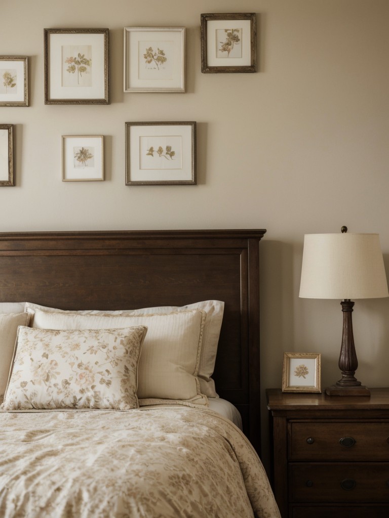 Timeless Taupe: Vintage Charm for Your Bedroom Decor