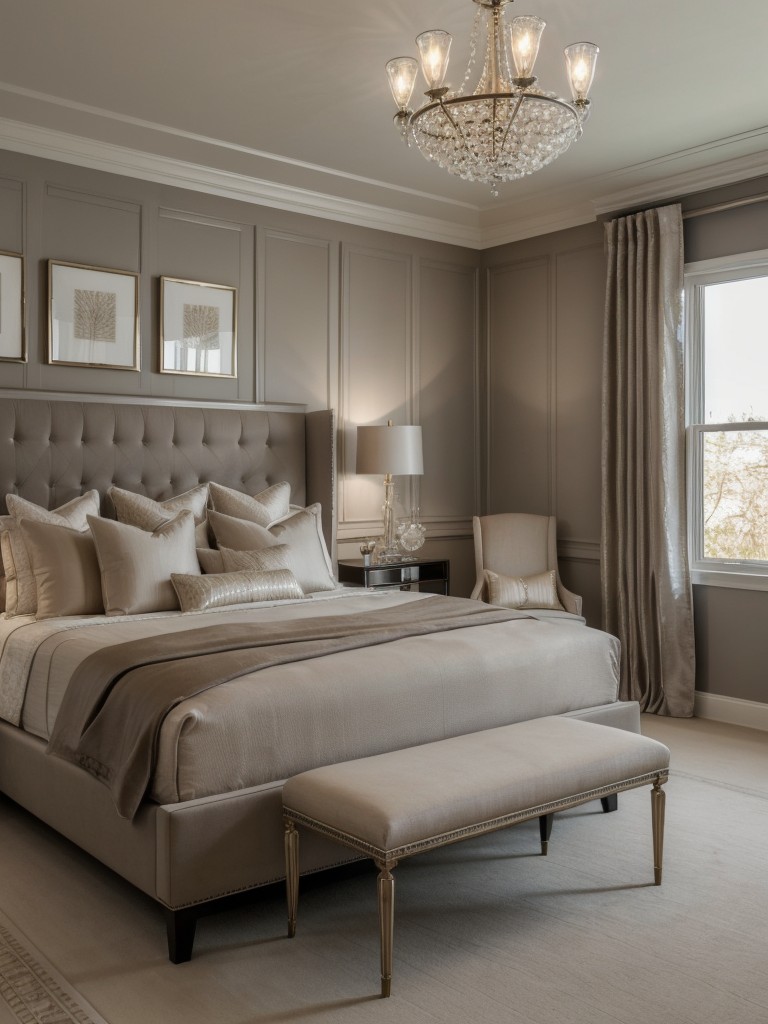 Luxury Living: Elevate Your Bedroom with Taupe Decor! ?