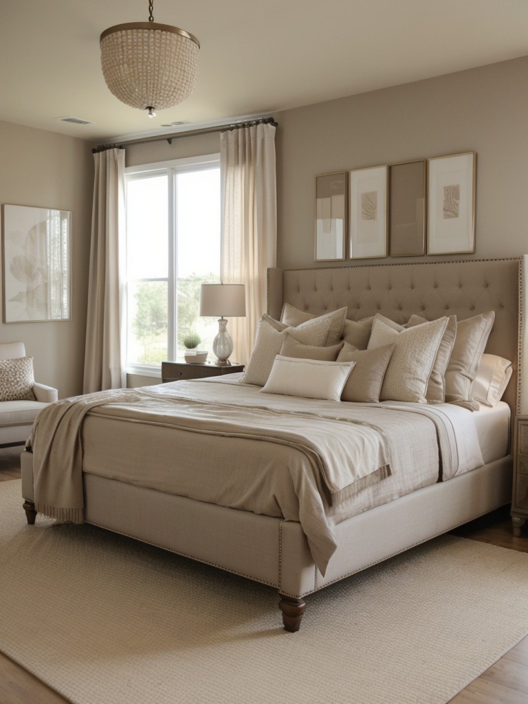 Chic & Cozy Apartment: Elevate your space with taupe bedroom decor