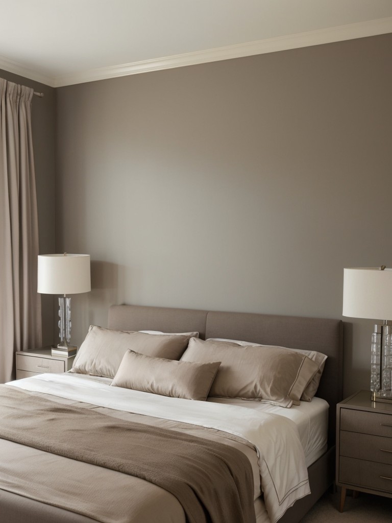 Sleek & Sophisticated: Contemporary Taupe Bedroom Ideas