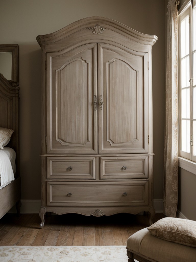 Charming French Country Taupe Bedroom Ideas