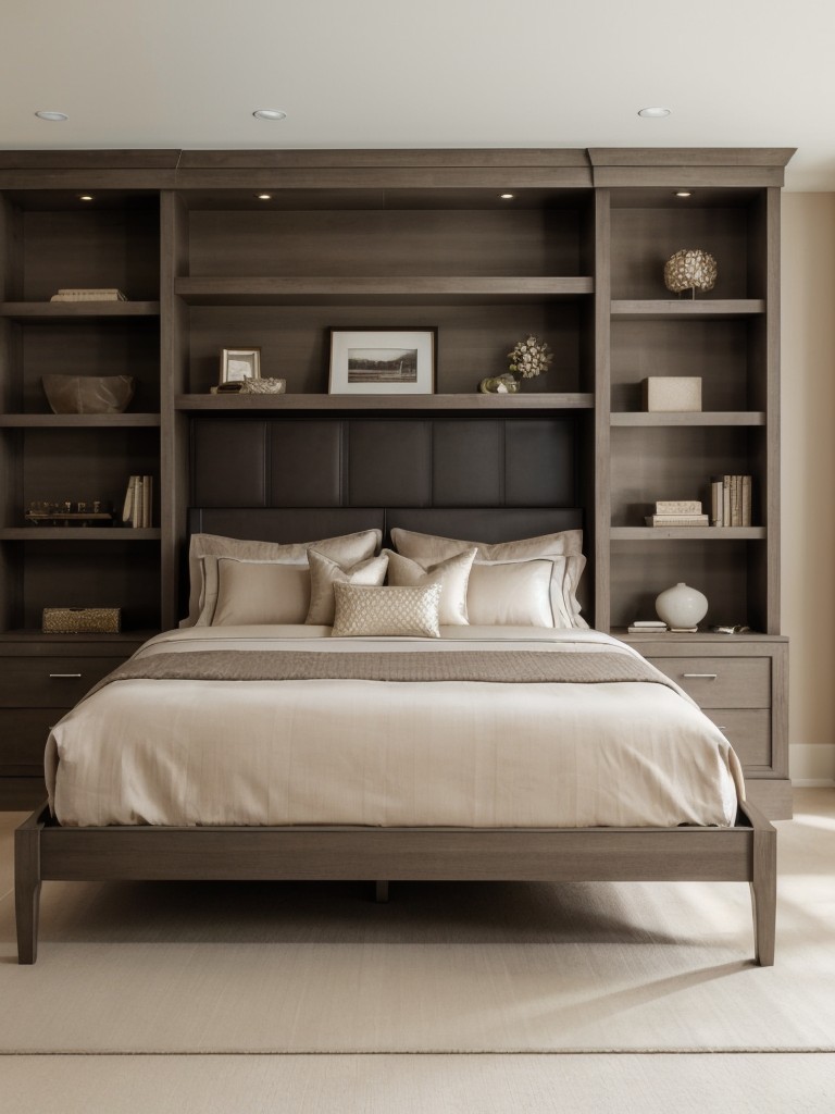 Luxurious Taupe Bedroom Decor: Maximizing Space & Style