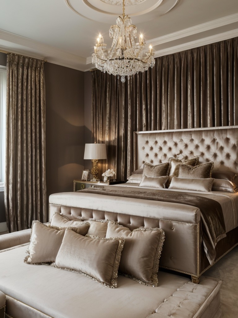 Glamorous Taupe Bedroom Decor: Create Old Hollywood Luxury