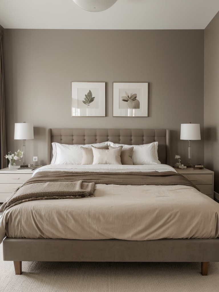 Minimalist & Serene: Embrace Taupe Bedroom Decor!