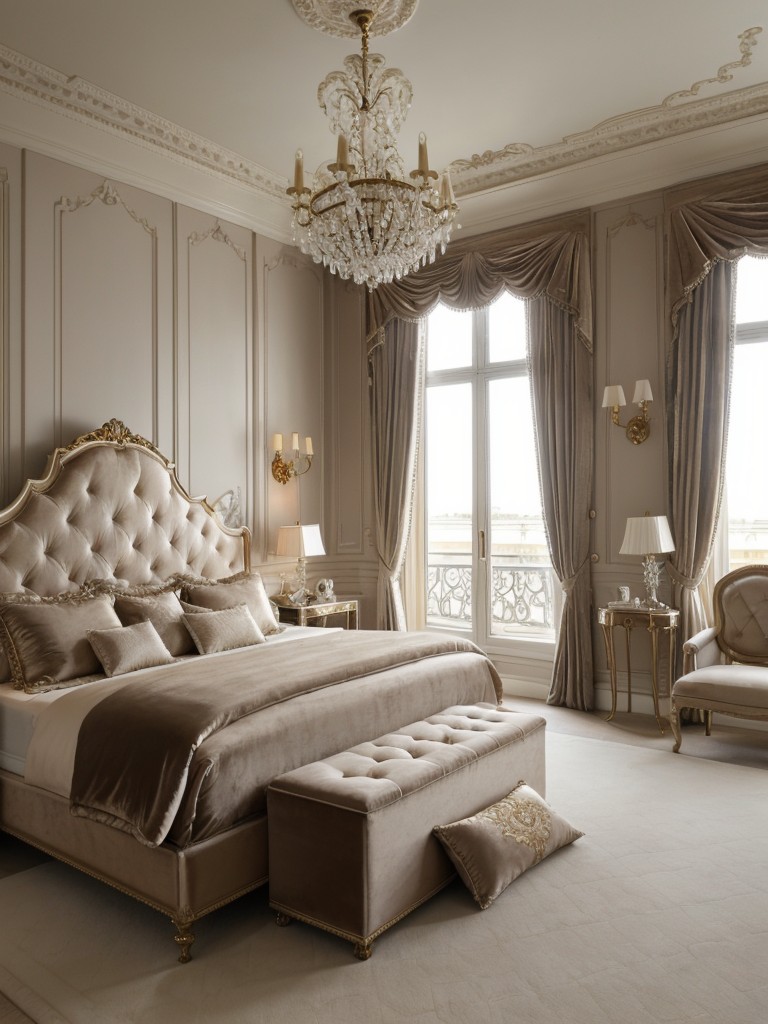 Chic and Glamorous Taupe Bedroom Decor for Luxurious Living