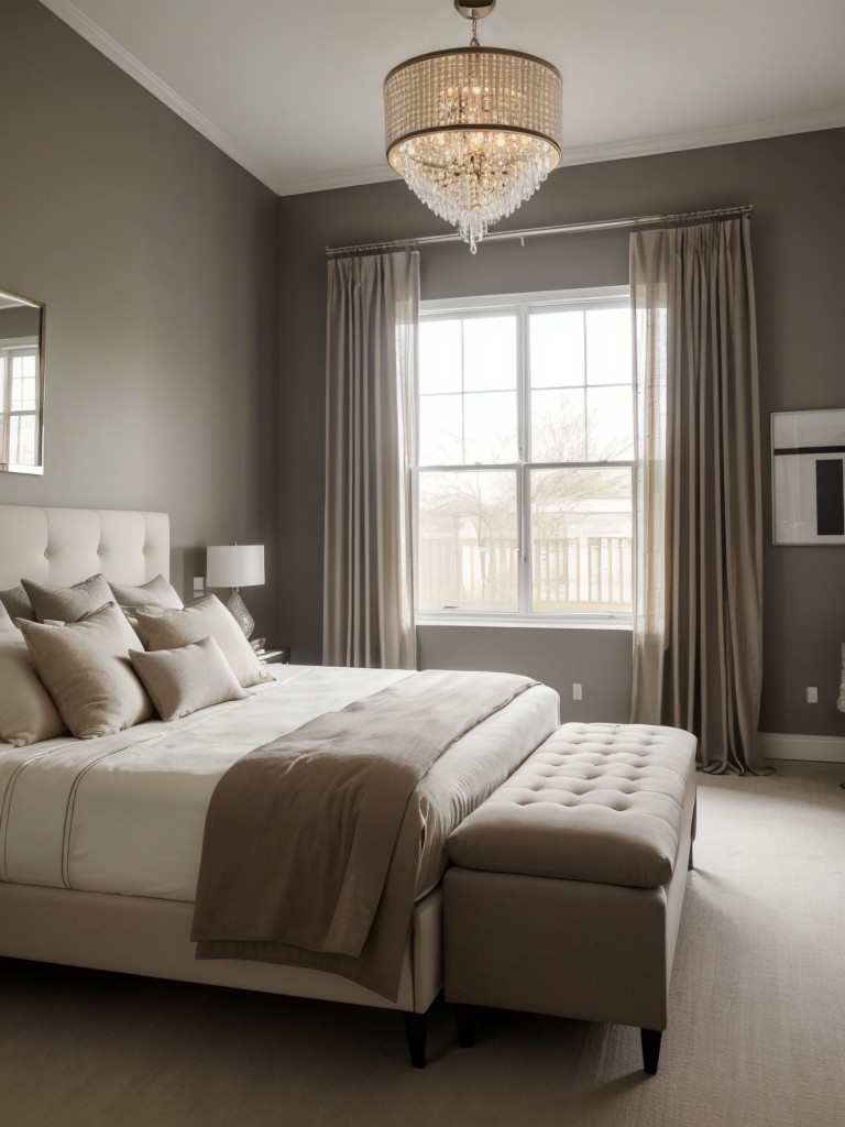 Streamlined Taupe Bedroom: Minimalist Ideas for a Chic Look!