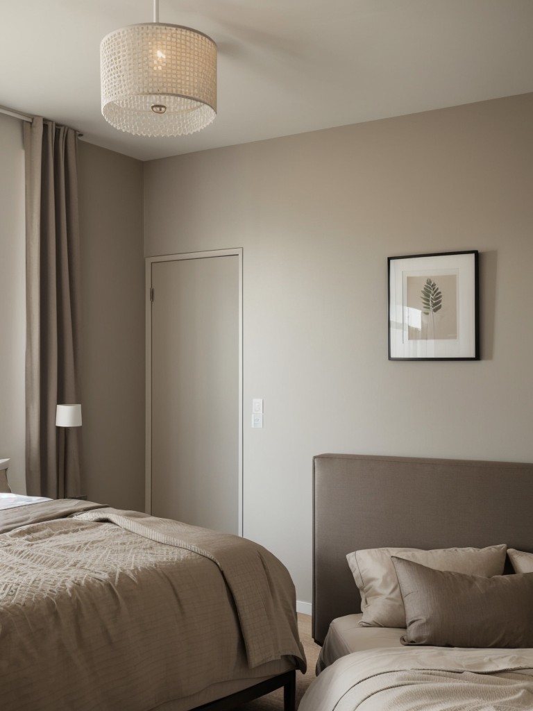 Minimalist Taupe Bedroom: Streamlined & Serene