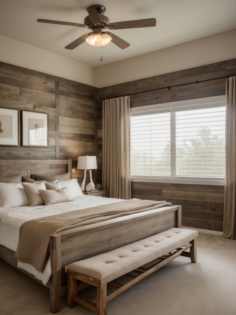 Cozy Taupe Bedroom with Natural Elements