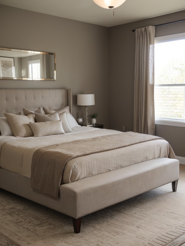 Cozy and Chic: Elevate Your Apartment with Taupe Bedroom Decor