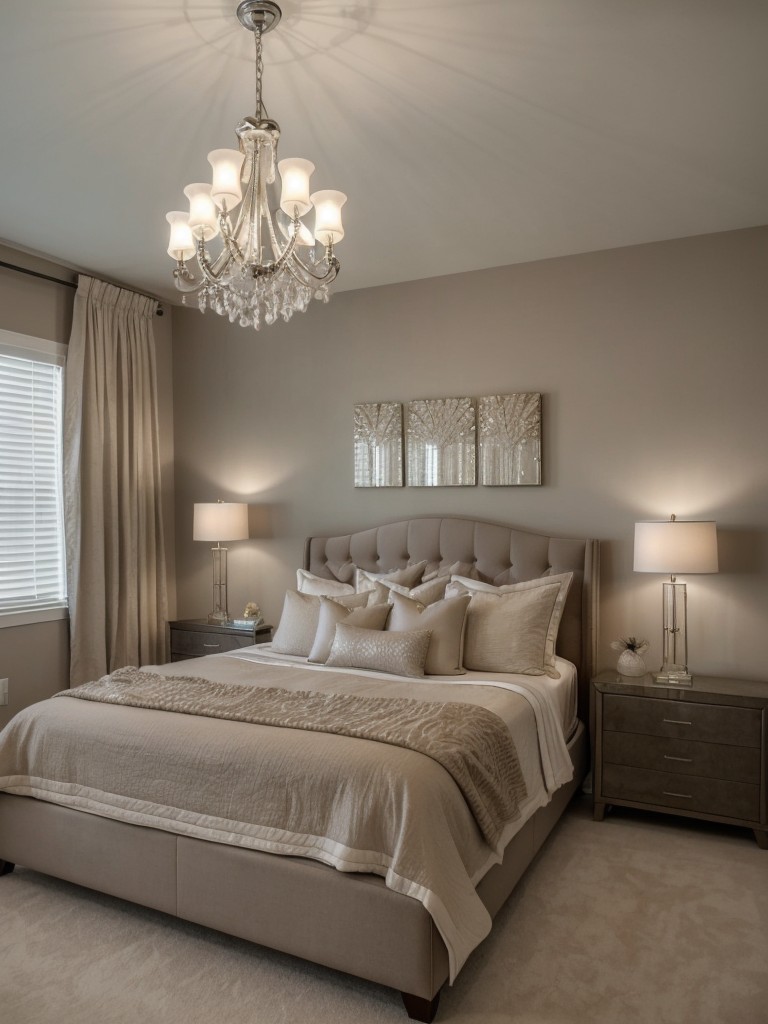 Chic Taupe Bedroom Decor: Elevate Your Space with Stunning Lighting