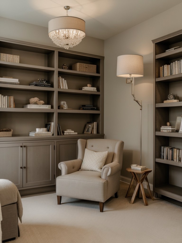 Chic Taupe Bedroom: Create a Cozy Reading Nook