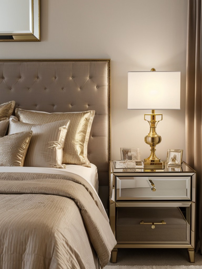 Chic and Glam Apartment - Elevate your bedroom with sophisticated taupe decor!