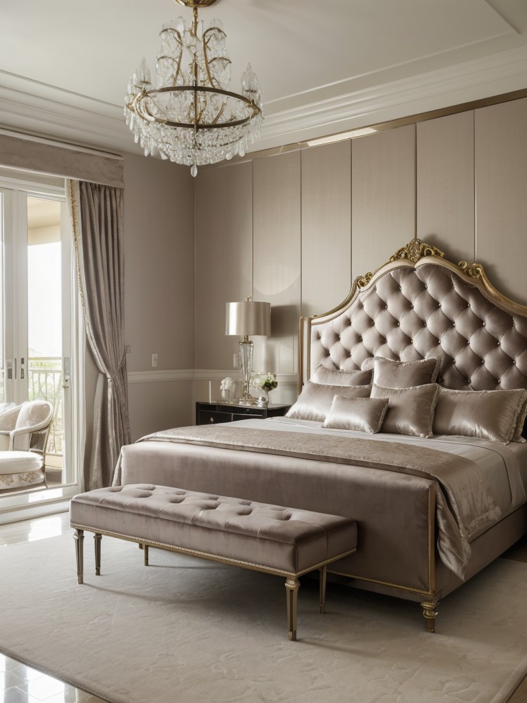 Glam Up Your Bedroom with Luxurious Taupe Decor!