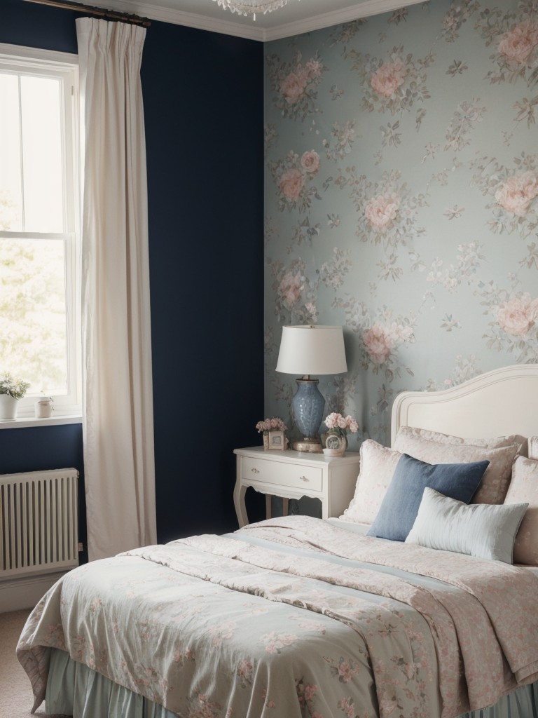 Navy Bedroom Inspo: Romantic & Feminine Decor Ideas