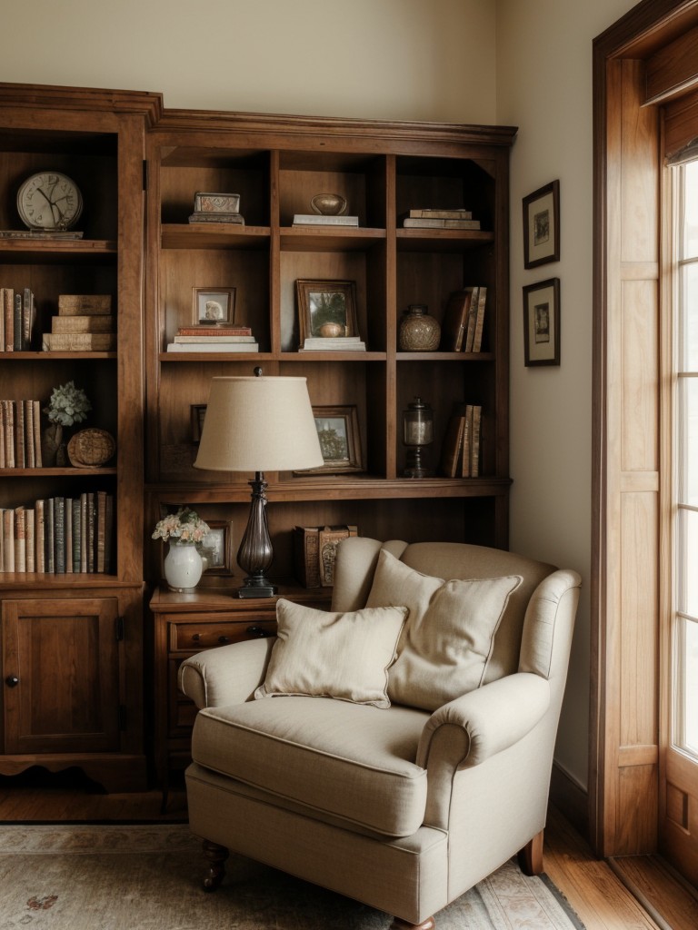 Cozy Vintage Bedroom: Create a Timeless Retreat with a Reading Nook!