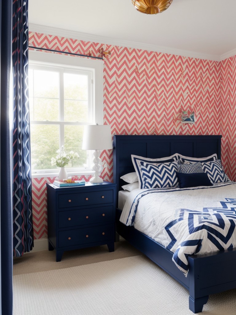 Vibrant Navy Bedroom Ideas for a Stylish Apartment