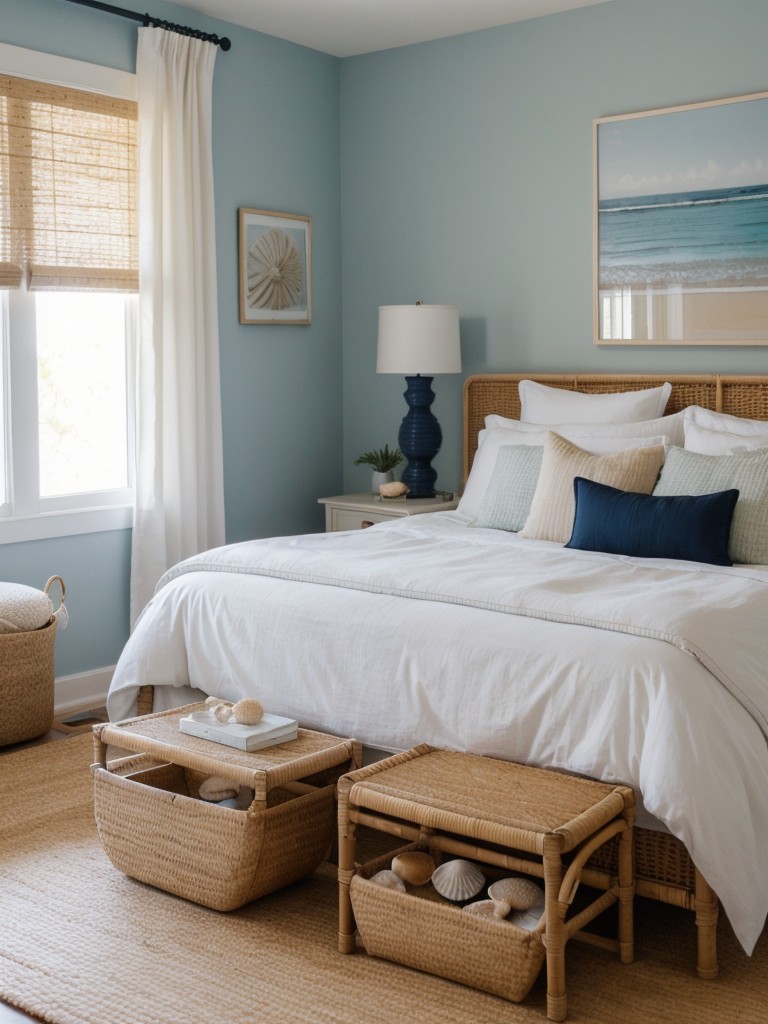 Navy Bedroom Vibes: Coastal Chic Retreat