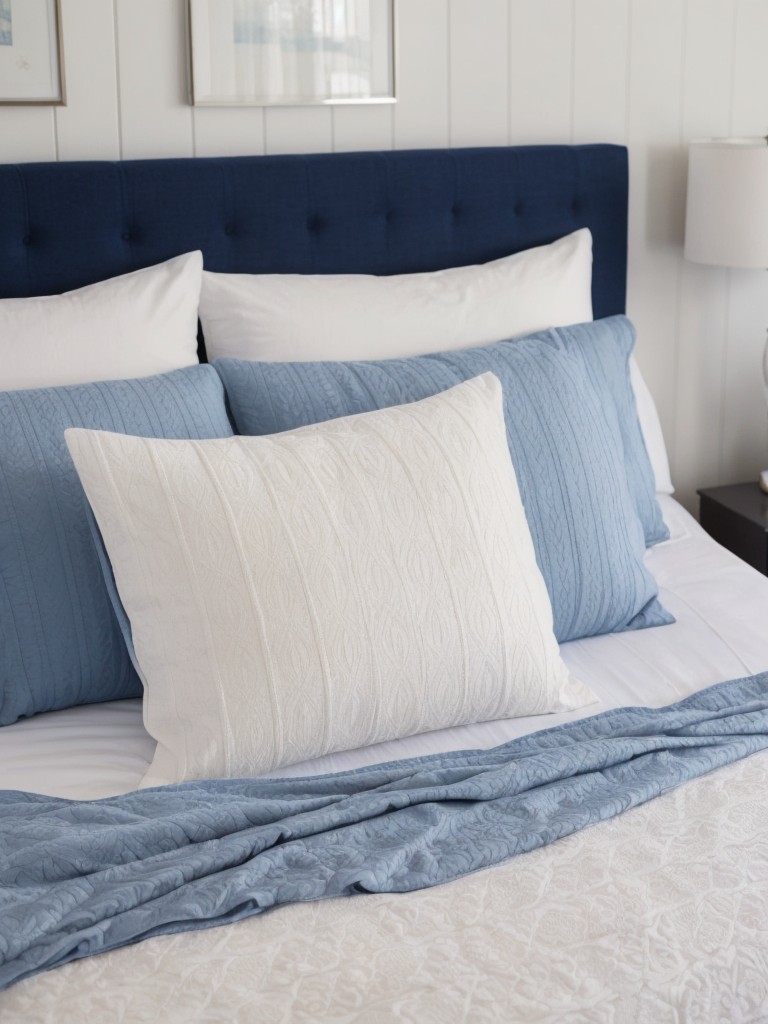 Nautical Vibes: Navy Bedroom Decor for a Serene Retreat