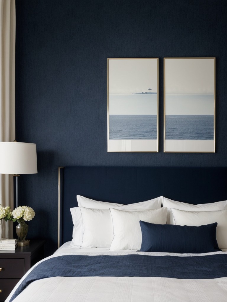 Create a Serene Space with Navy Bedroom Decor