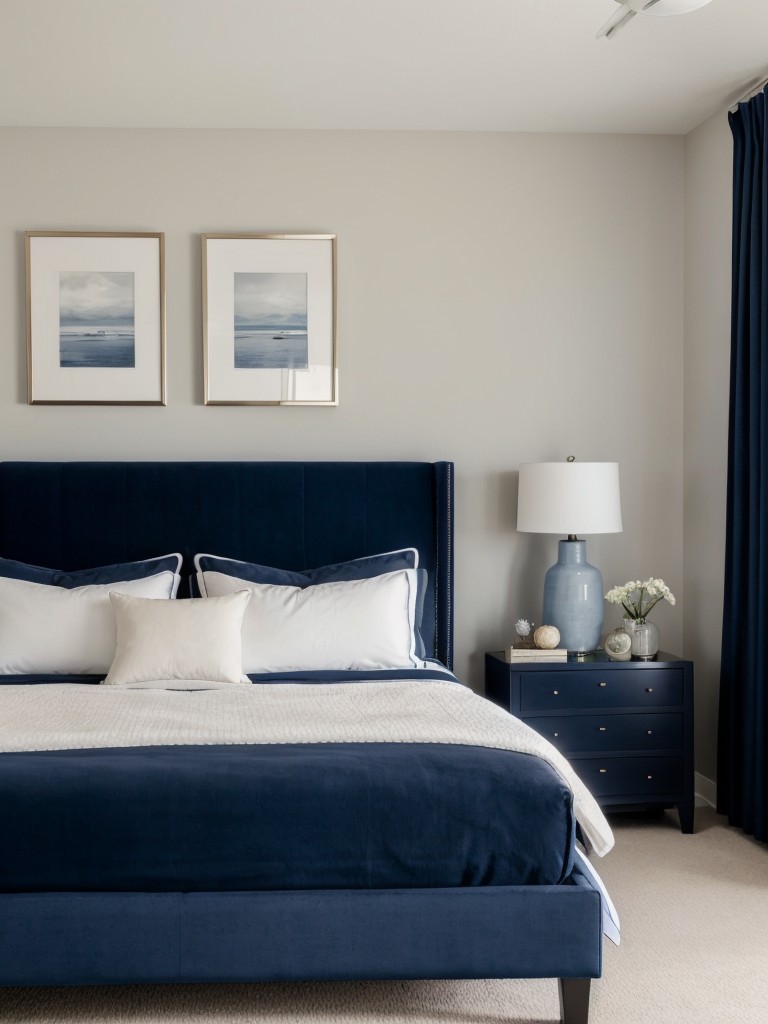 Transform Your Apartment into a Serene Retreat with Navy Decor