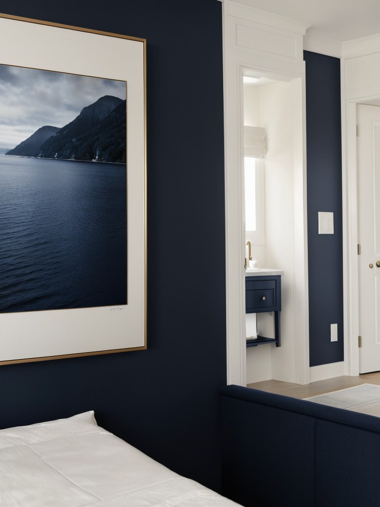 Create a Navy Oasis with Stunning Bedroom Decor