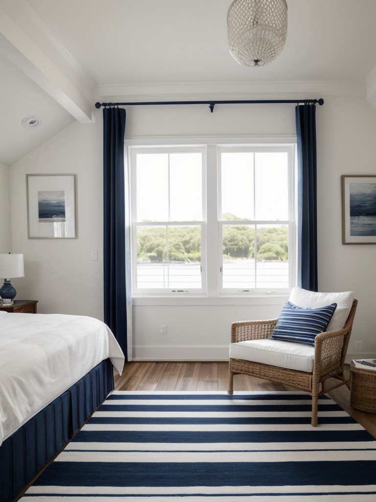 Design a Tranquil Escape with Navy Bedroom Decor