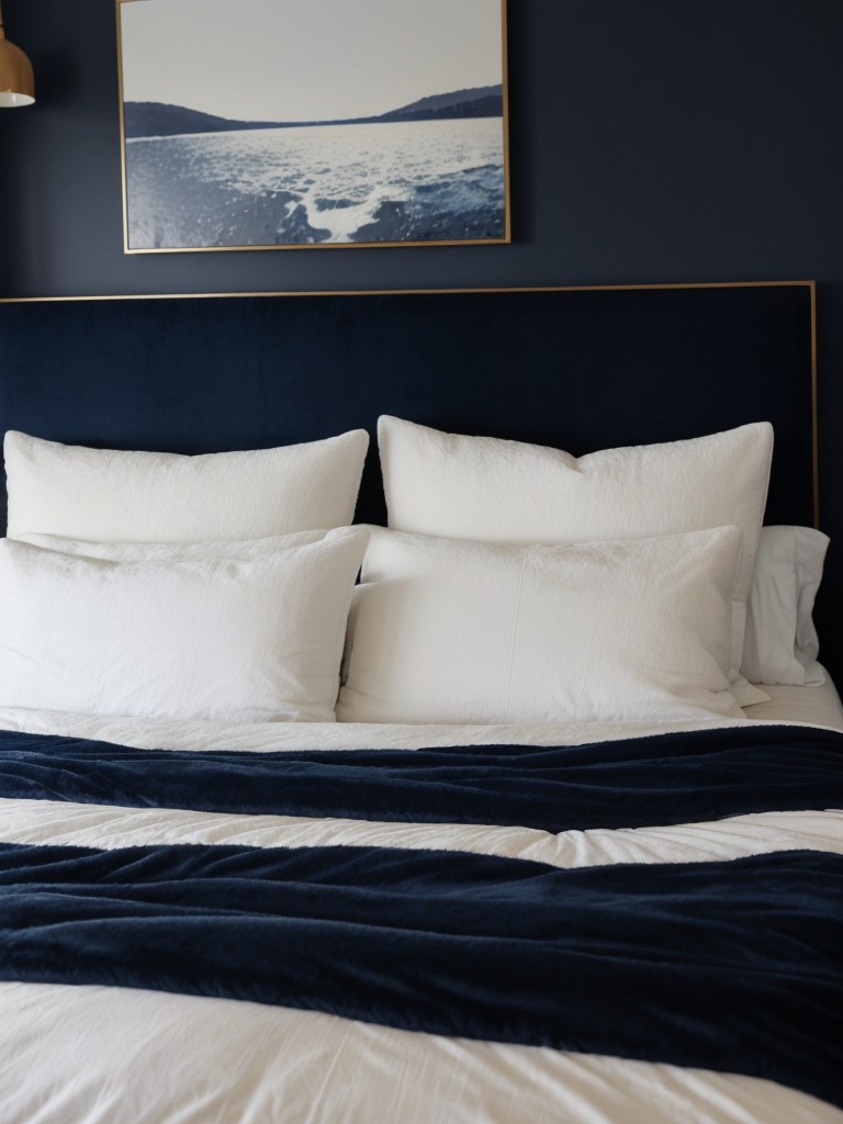 Modernize Your Apartment with Navy Blue Bedrooms