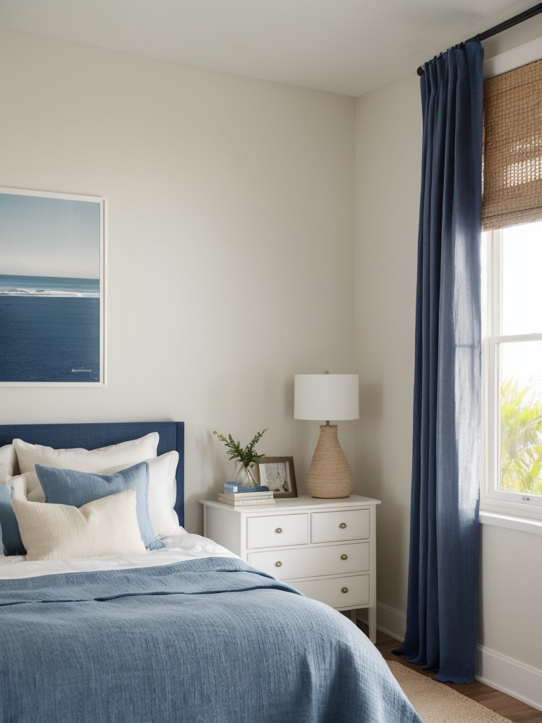 Coastal Chic: Create a Navy Blue Bedroom Retreat